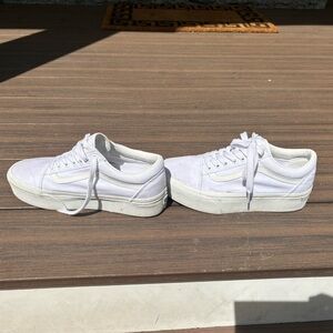 Women’s vans old skool platform